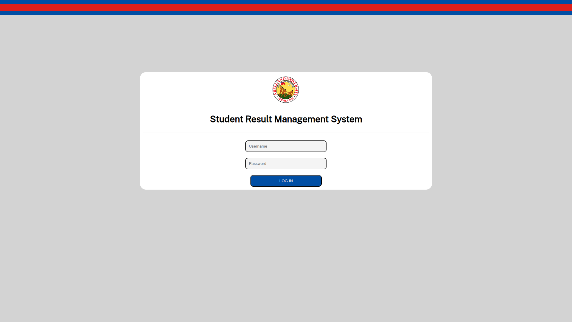 Student Result Management System